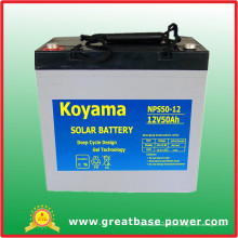 Batterie PV de qualité classique 12V50ah